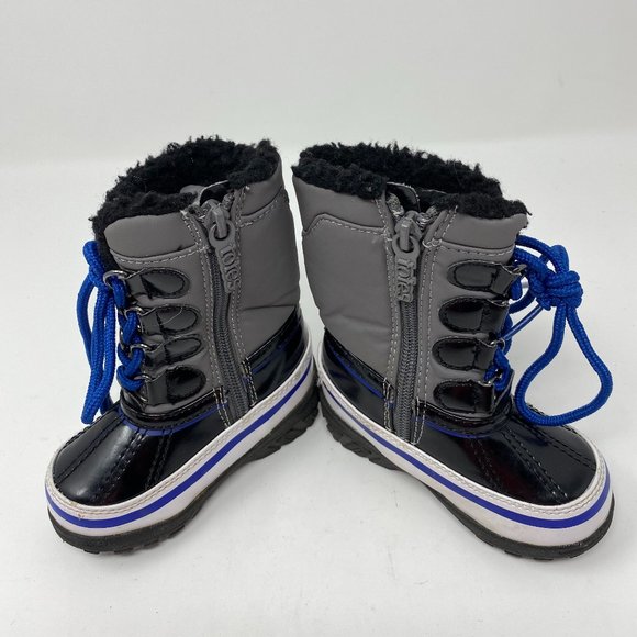 Totes Baby  Kids Rain Winter Boots Sz 5M - Picture 2 of 11
